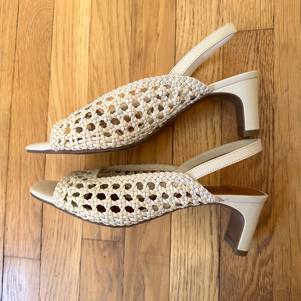 Impo Woven Heels 8.5